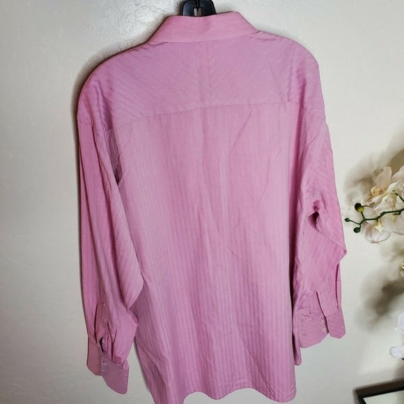 TED BAKER London Pink Textured Button Down Shirt - Picture 3 of 6